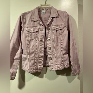 CAbi denim jacket - 100% cotton - size S - 1 purple